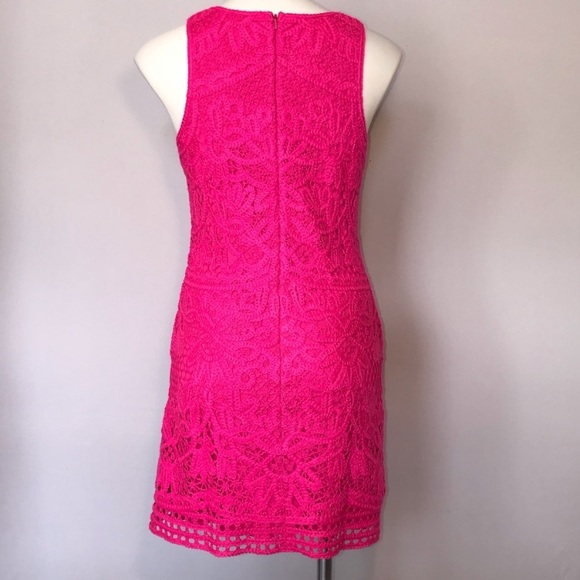 Crochet pink Lily Pulitzer Dress - Picture 2 of 4
